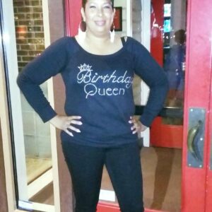 Birthday Queen Rhinestone Sweatshirt