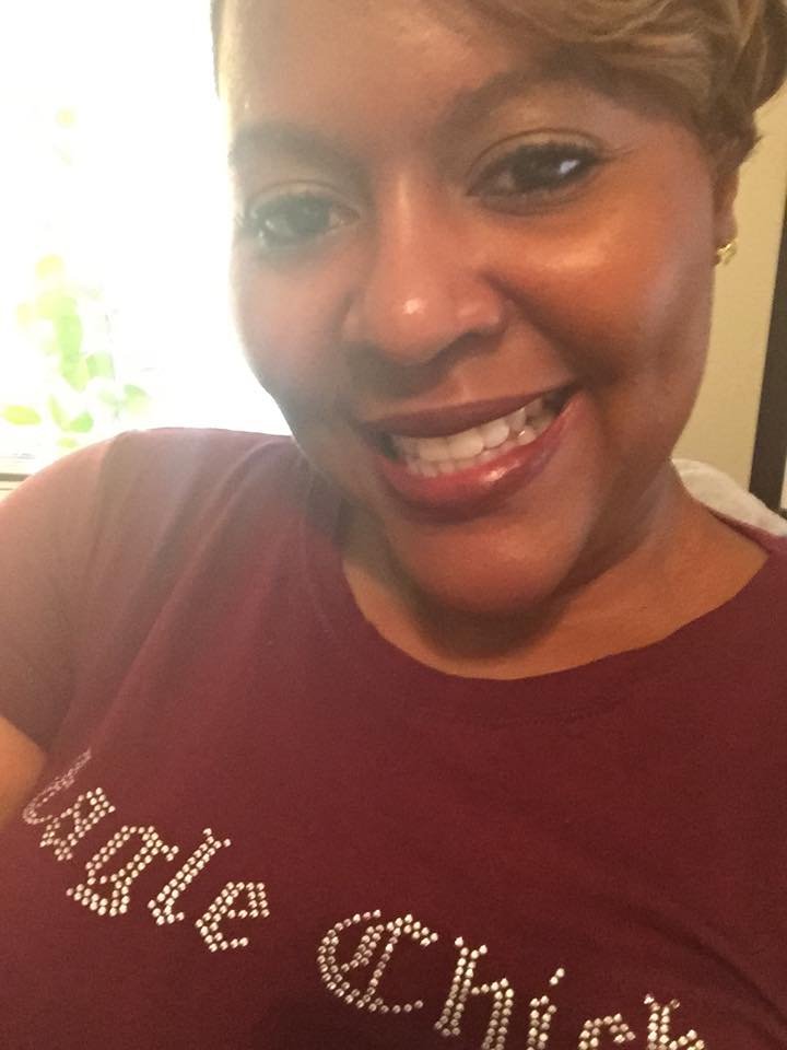 Eagle Chick Rhinestone T-shirt