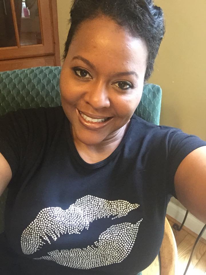 Lips Rhinestone T-Shirt