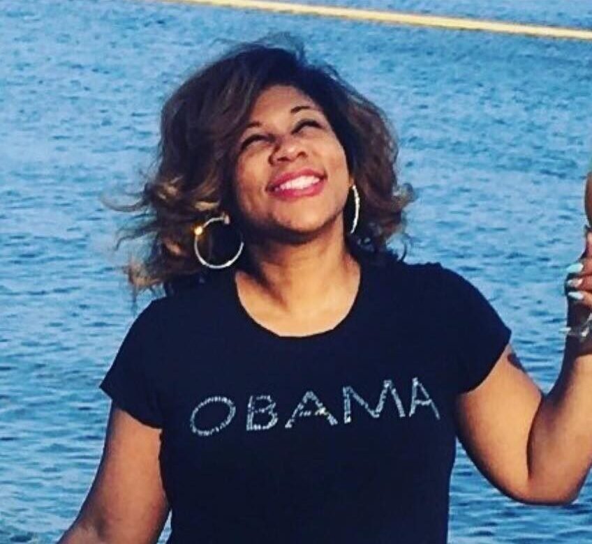 Obama Rhinestone T-Shirt - Image 2