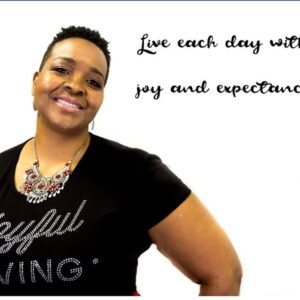 Joyful Living Rhinestone T-shirt