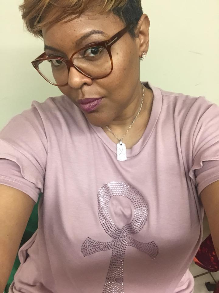 Ankh Rhinestone T-shirt - Image 2