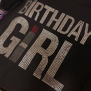 Birthday Girl Rhinestone T-Shirt