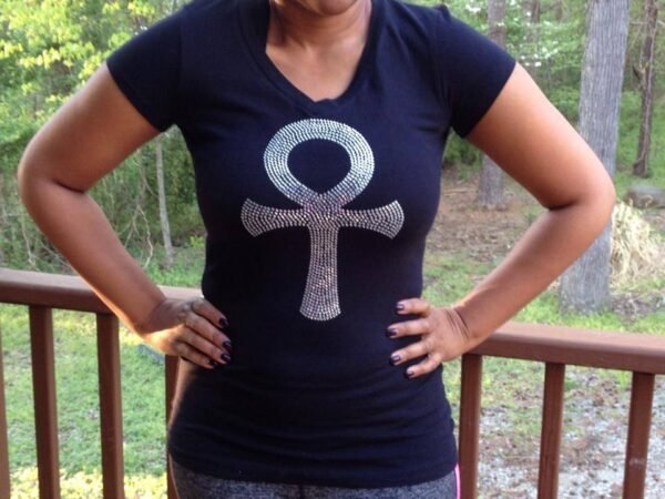 Ankh Rhinestone T-shirt