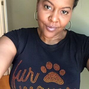 Fur Mama Rhinestone T-shirt