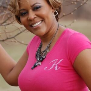 Monogram Rhinestone T-shirt