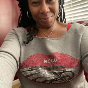NCCU Eagle Rhinestone Sweatshirt