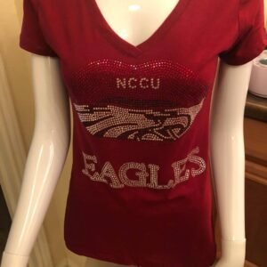 NCCU Eagles Rhinestone T-shirt